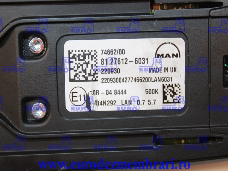 CAMERA RADAR MAN TGX TG3 81.27612.6031 - ECU for Truck: picture 2 CAMERA RADAR MAN TGX TG3 81.27612.6031 - ECU for Truck: picture 2