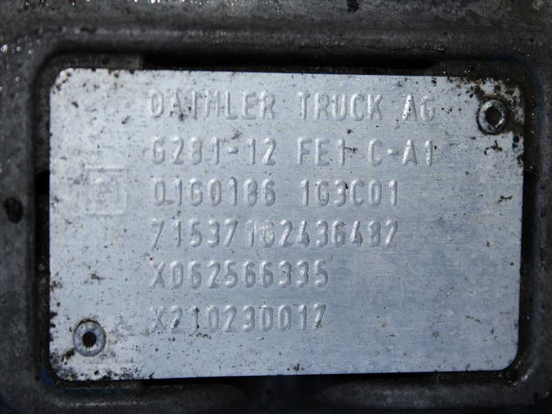 CUTIE DE VITEZE AUTOMATA CU INTARDER MERCEDES ACTROS MP5 G281-12 FE1 - Gearbox for Truck: picture 4 CUTIE DE VITEZE AUTOMATA CU INTARDER MERCEDES ACTROS MP5 G281-12 FE1 - Gearbox for Truck: picture 4