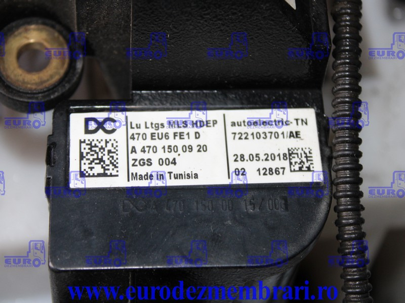 INSTALATIE ELECTRICA MOTOR MERCEDES ACTROS MP4 OM470LA A4701500920 - Electrical system for Truck: picture 2 INSTALATIE ELECTRICA MOTOR MERCEDES ACTROS MP4 OM470LA A4701500920 - Electrical system for Truck: picture 2