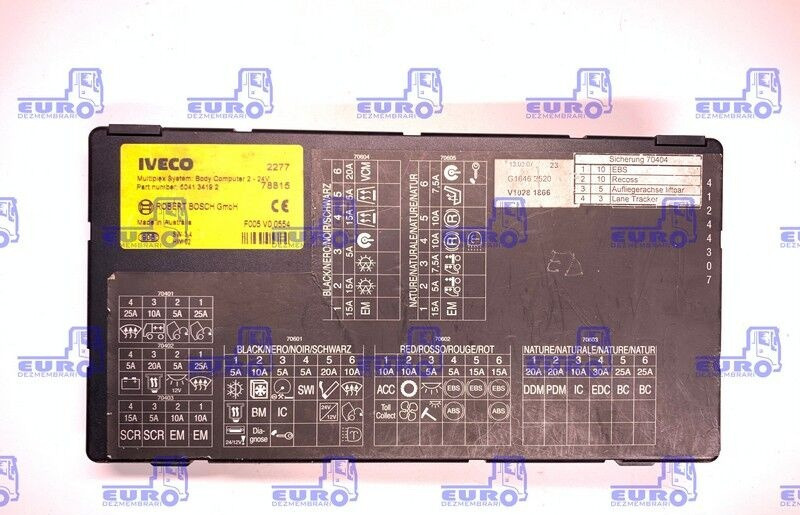 IVECO 504134192 - ECU for Truck: picture 1 IVECO 504134192 - ECU for Truck: picture 1