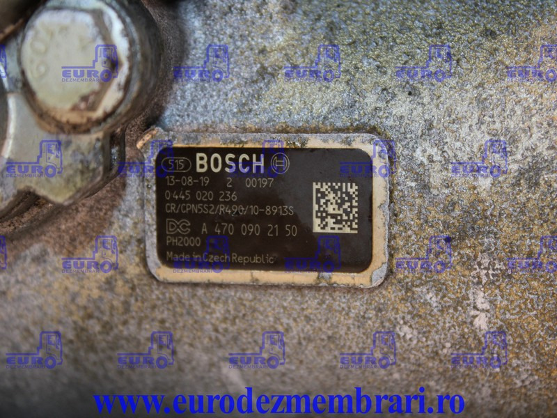 POMPA INALTA PRESIUNE MERCEDES ACTROS MP4 A4700902150, A4700900850 - Fuel pump for Truck: picture 4 POMPA INALTA PRESIUNE MERCEDES ACTROS MP4 A4700902150, A4700900850 - Fuel pump for Truck: picture 4