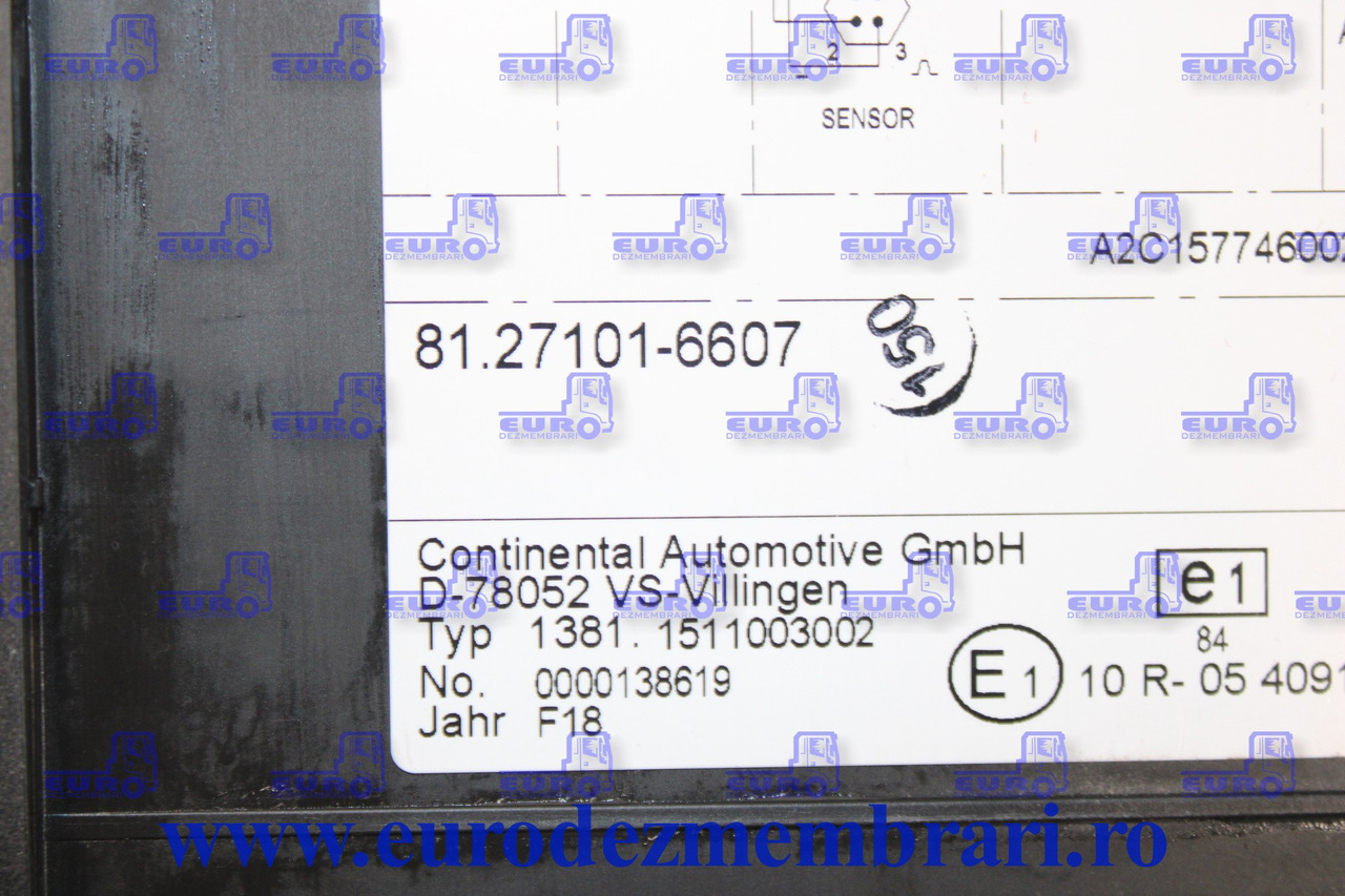 TAHOGRAF DIGITAL R3.0 MAN 81.27101.6607 81.25817.7116 81.27101.6569 81.27101.6577 81.27101.6578 81.27101.6584 81.27101.6590 81.27101.6592 81.27101.6593 81.27101.6597 81.27101.6632 81.27101.6633 - ECU for Truck: picture 2 TAHOGRAF DIGITAL R3.0 MAN 81.27101.6607 81.25817.7116 81.27101.6569 81.27101.6577 81.27101.6578 81.27101.6584 81.27101.6590 81.27101.6592 81.27101.6593 81.27101.6597 81.27101.6632 81.27101.6633 - ECU for Truck: picture 2