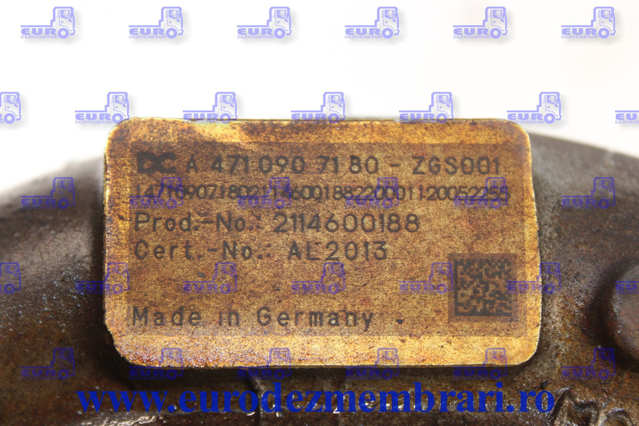 TURBOSUFLANTA MERCEDES OM471LA A4710907180 A4710903480 A4710904480 A4710903480 - Turbo for Truck: picture 2 TURBOSUFLANTA MERCEDES OM471LA A4710907180 A4710903480 A4710904480 A4710903480 - Turbo for Truck: picture 2