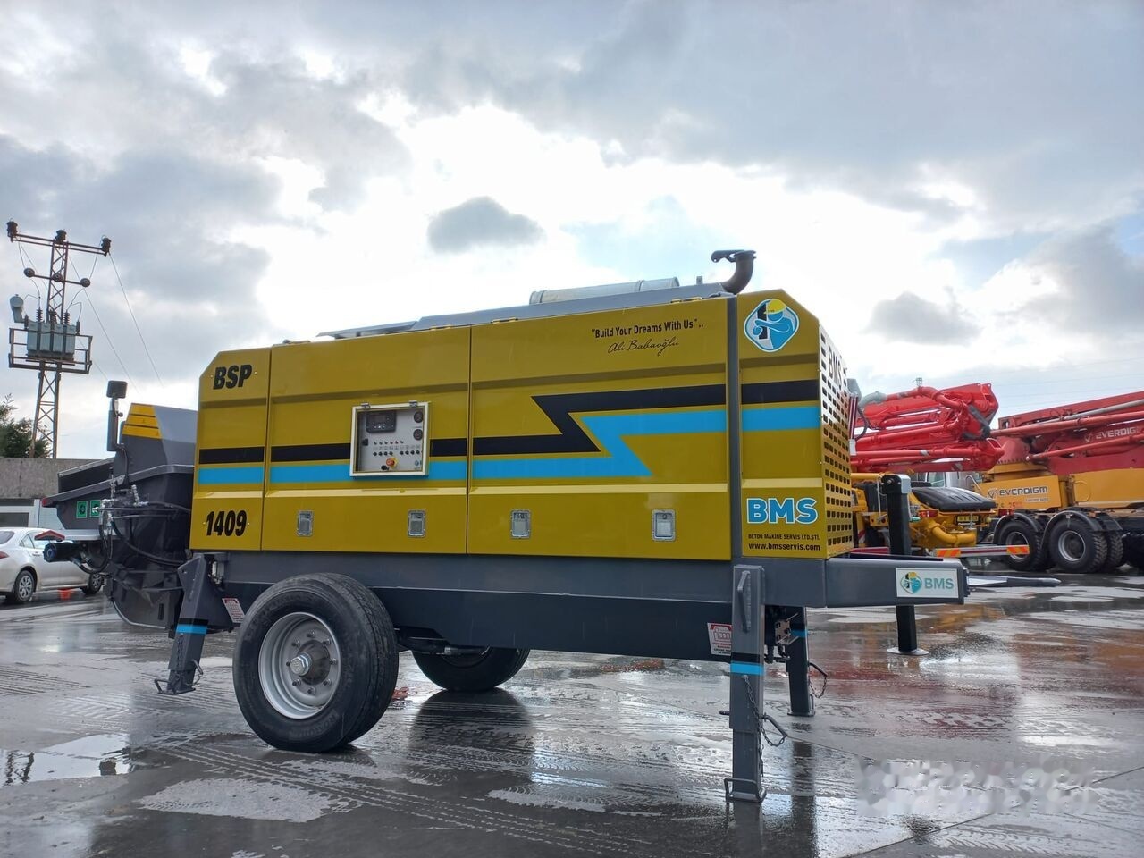BMS BSP 1409 - Stationary concrete pump: picture 5 BMS BSP 1409 - Stationary concrete pump: picture 5