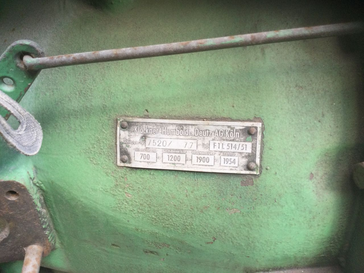 Farm tractor Deutz F1l514: picture 6 Farm tractor Deutz F1l514: picture 6