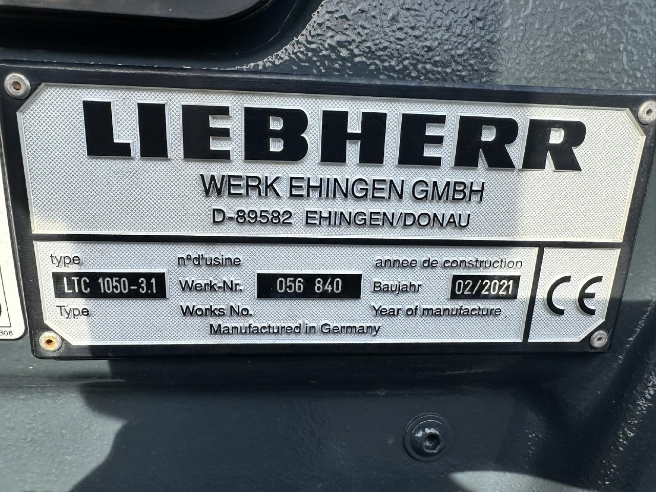 Liebherr LTC 1050-3.1 | 6 x 6 | Klappspitze | Funk inkl. RemoteDrive - Mobile crane: picture 3 Liebherr LTC 1050-3.1 | 6 x 6 | Klappspitze | Funk inkl. RemoteDrive - Mobile crane: picture 3