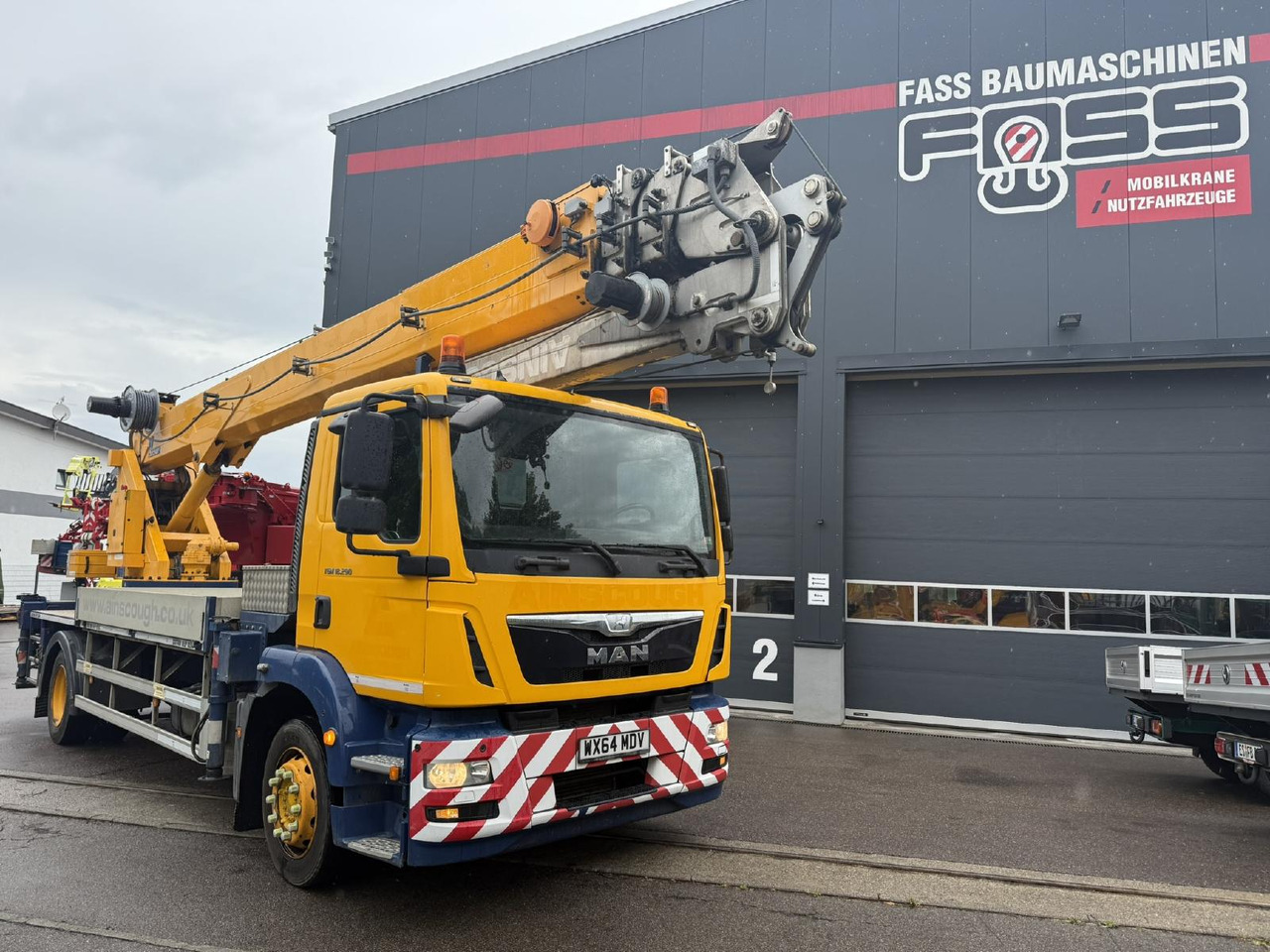 MAN Böcker AK 44 / 4000 auf MAN TGM 18.290 | Personenkorb - Mobile crane: picture 4 MAN Böcker AK 44 / 4000 auf MAN TGM 18.290 | Personenkorb - Mobile crane: picture 4