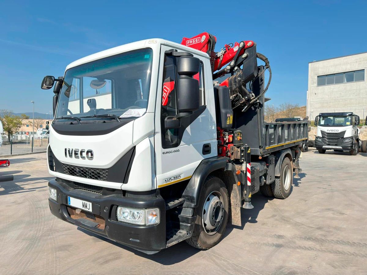 IVECO ML140E25 Eurocargo - Tipper, Crane truck: picture 1 IVECO ML140E25 Eurocargo - Tipper, Crane truck: picture 1