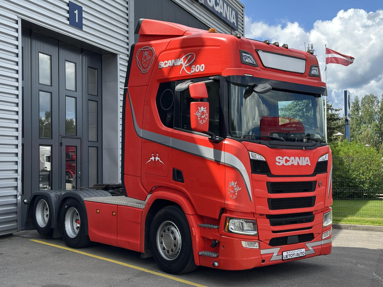 Tractor unit SCANIA R 500 A6x2NB: picture 1