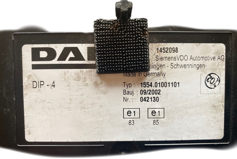 DAF - Dashboard: picture 2 DAF - Dashboard: picture 2