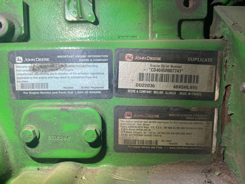 Engine John Deere 4045HL495: picture 6