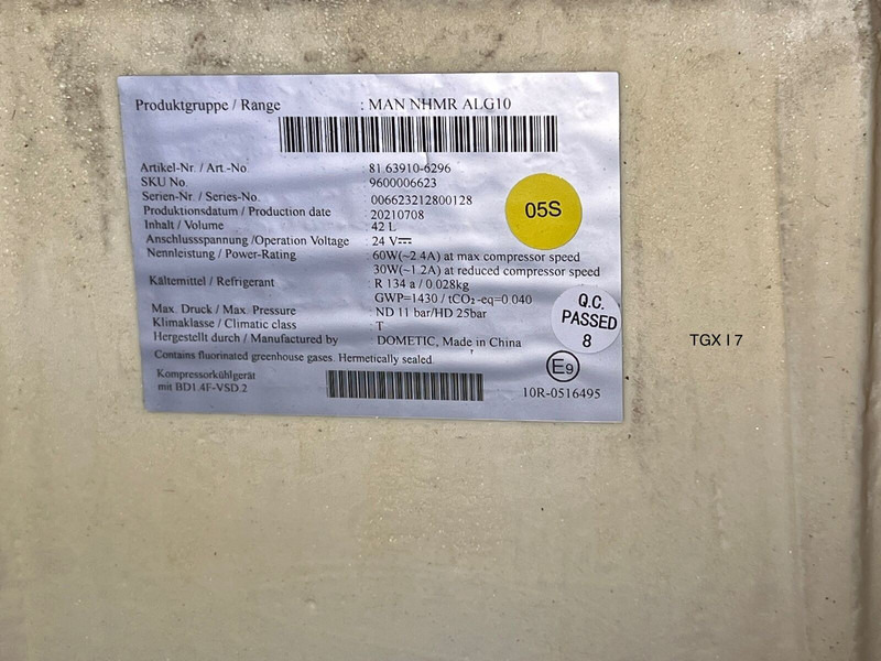 MAN - Cab and interior: picture 5 MAN - Cab and interior: picture 5