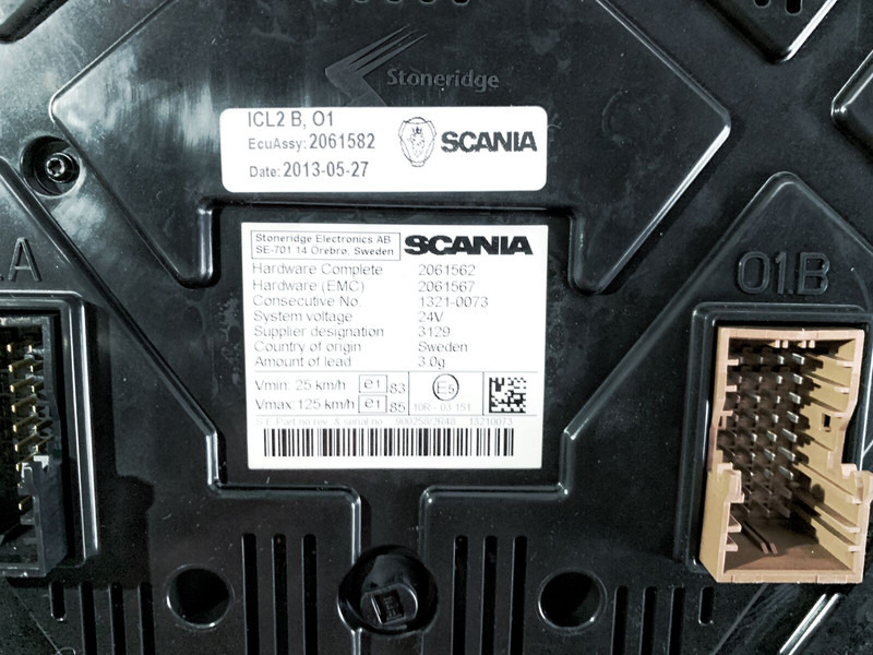 Scania 124 - Dashboard: picture 2 Scania 124 - Dashboard: picture 2