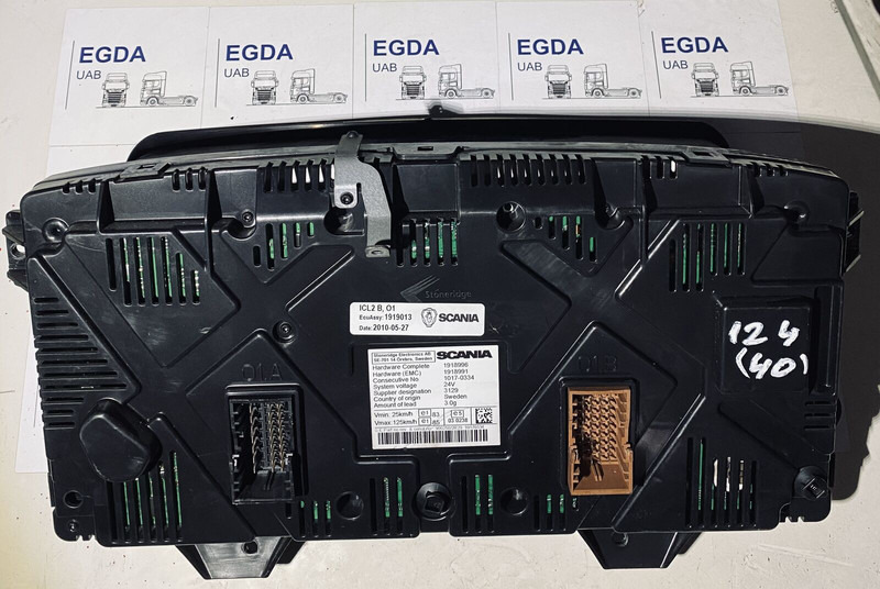 Scania STONERIDGE - Dashboard: picture 2 Scania STONERIDGE - Dashboard: picture 2