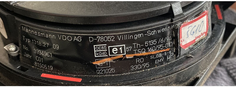 VDO Mannesmann - Dashboard: picture 2 VDO Mannesmann - Dashboard: picture 2