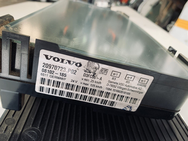 Volvo FL 280 - Dashboard: picture 3 Volvo FL 280 - Dashboard: picture 3