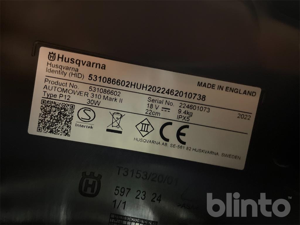 Husqvarna Automower 310 MARK II (2022) - Garden mower: picture 5 Husqvarna Automower 310 MARK II (2022) - Garden mower: picture 5