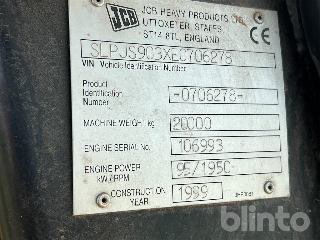 JCB JS 200 L (1999) - Crawler excavator: picture 5 JCB JS 200 L (1999) - Crawler excavator: picture 5