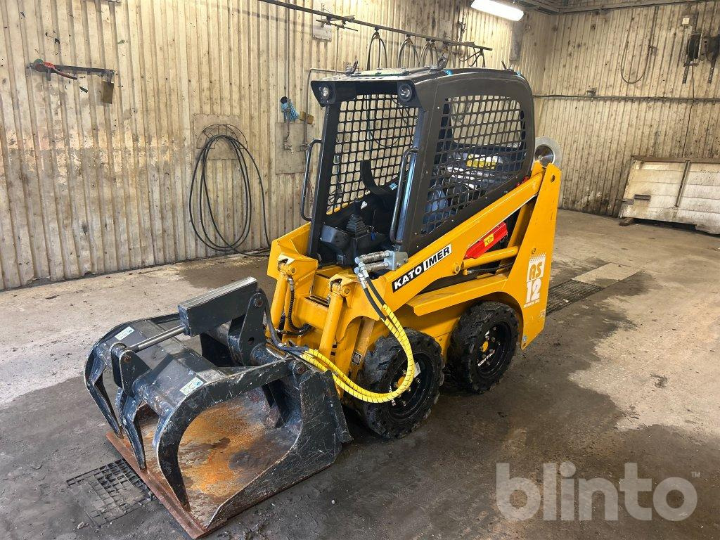 KATO IMER AS12 - Skid steer loader: picture 1 KATO IMER AS12 - Skid steer loader: picture 1