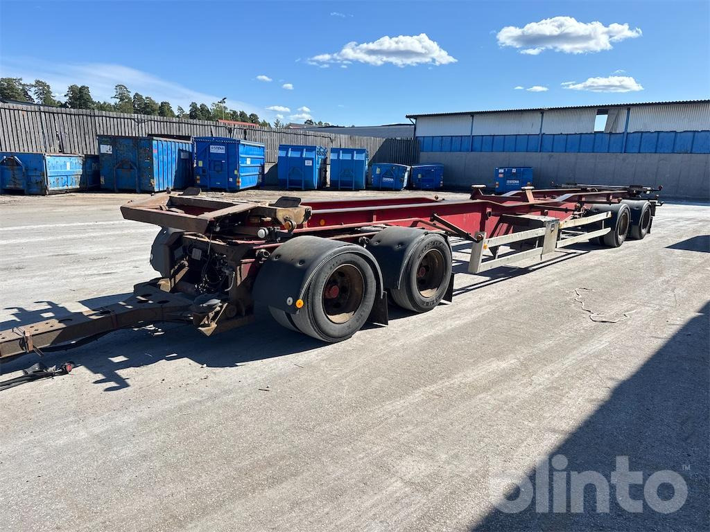 MJÖLBYSLÄPET SFL4-12,5-3 - Container transporter/ Swap body trailer: picture 1 MJÖLBYSLÄPET SFL4-12,5-3 - Container transporter/ Swap body trailer: picture 1