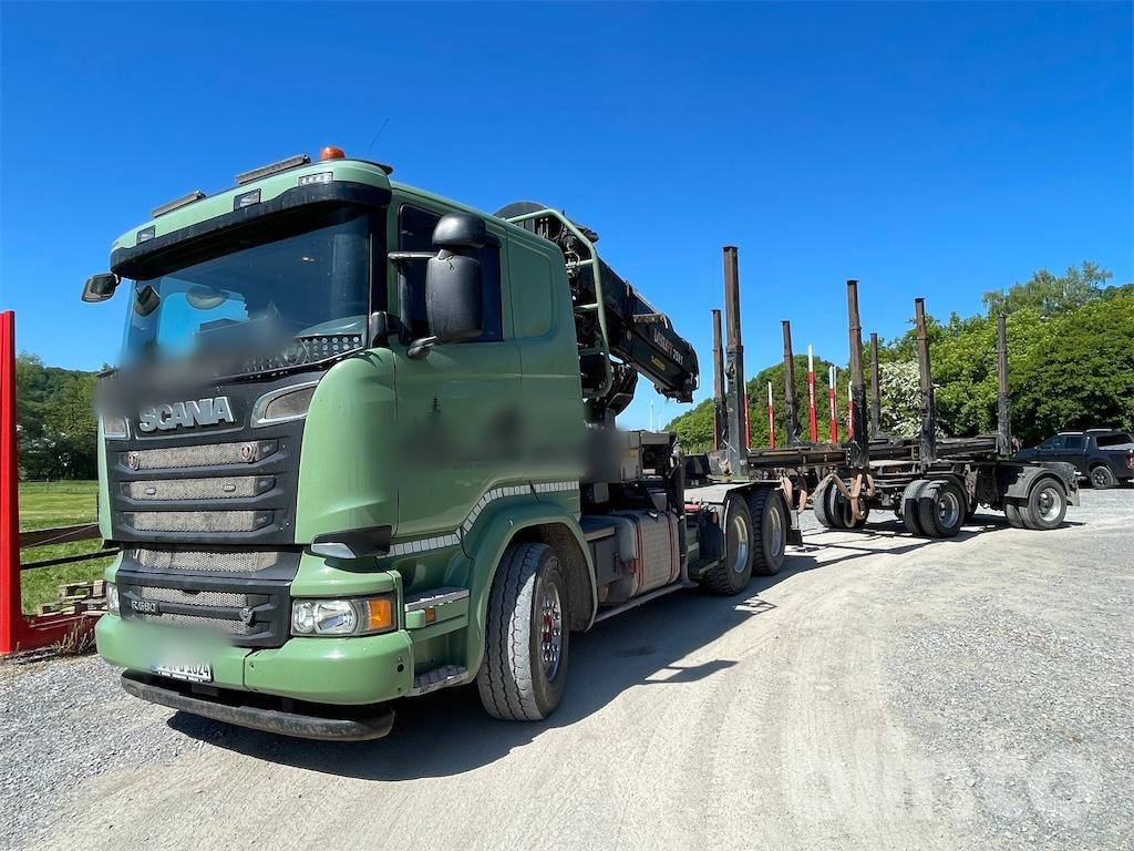 Scania R580 6x4 - Timber truck: picture 1 Scania R580 6x4 - Timber truck: picture 1