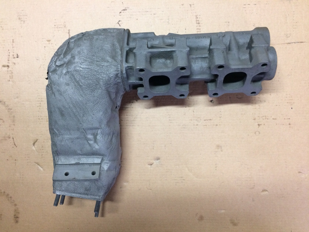 COLLETTORE SCARICO COIBENTATO POSTERIORE MAN 51081015160 - Exhaust manifold: picture 5 COLLETTORE SCARICO COIBENTATO POSTERIORE MAN 51081015160 - Exhaust manifold: picture 5