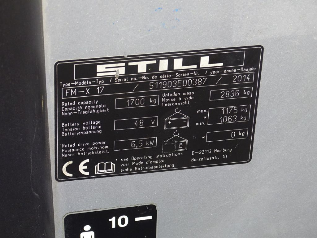 Still FM-X17 - Reach truck: picture 5 Still FM-X17 - Reach truck: picture 5
