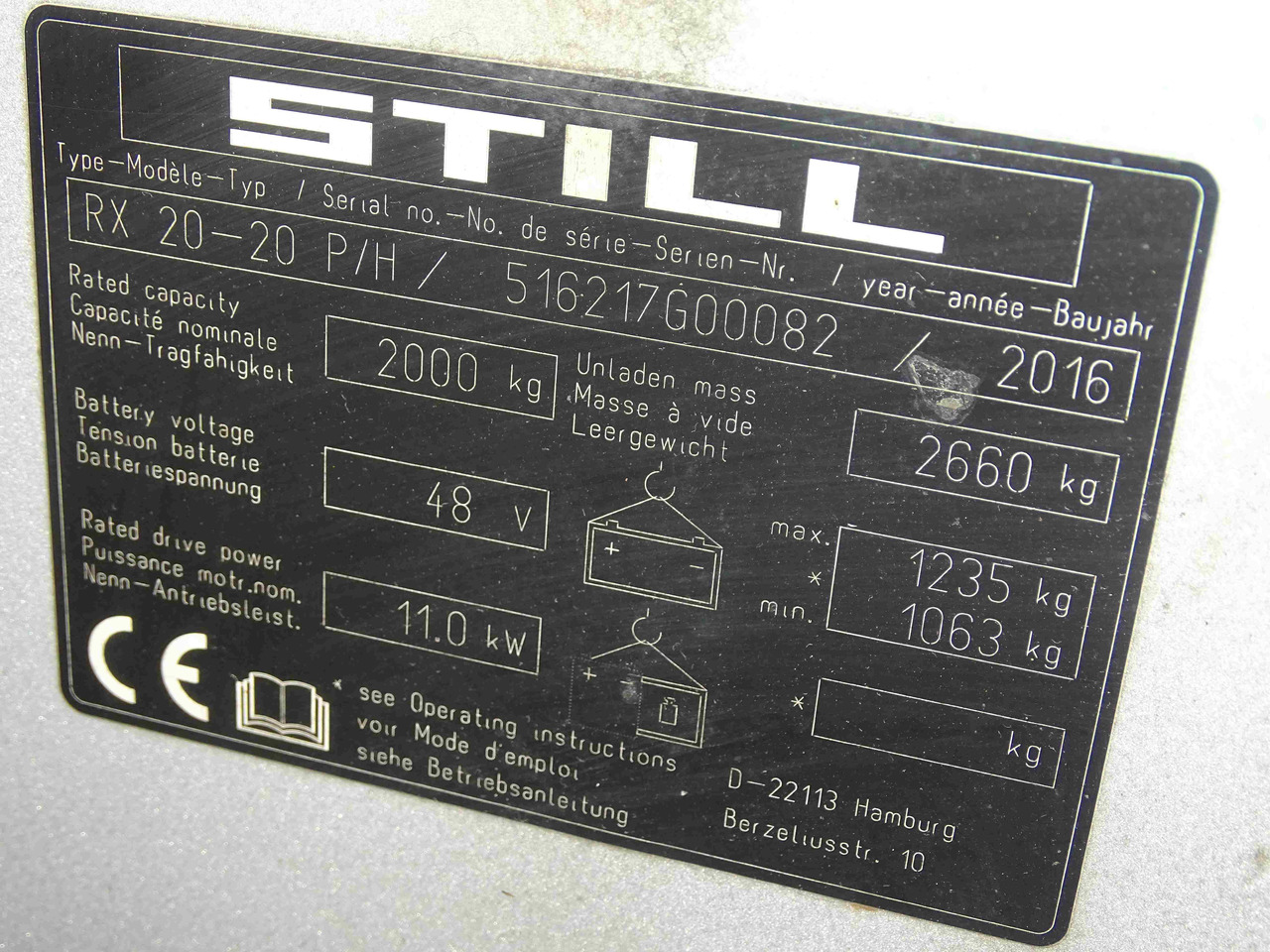 Still RX20-20P/H - Electric forklift: picture 5 Still RX20-20P/H - Electric forklift: picture 5