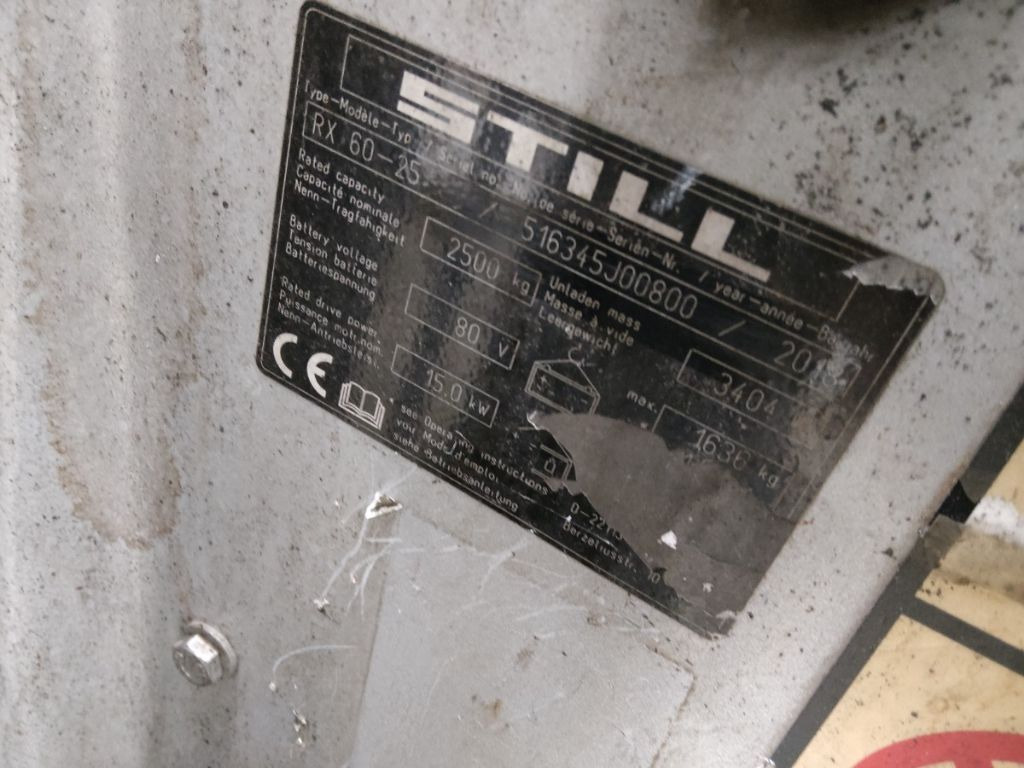 Still RX60-25 - Electric forklift: picture 5 Still RX60-25 - Electric forklift: picture 5