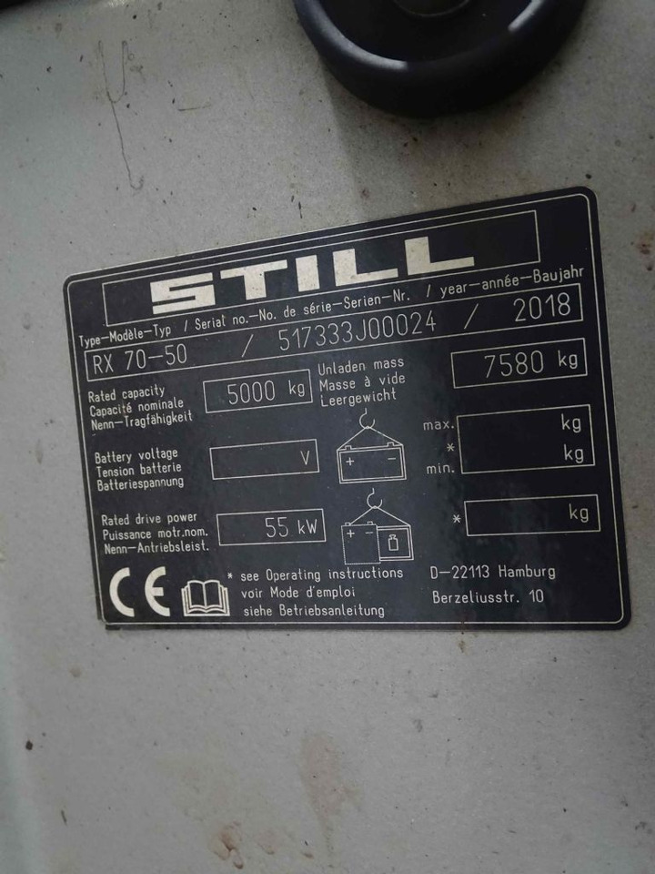 Still RX70-50 - Diesel forklift: picture 5 Still RX70-50 - Diesel forklift: picture 5