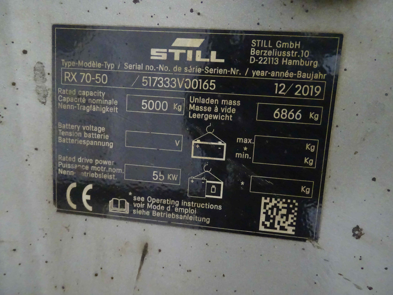 Still RX70-50 - Diesel forklift: picture 5 Still RX70-50 - Diesel forklift: picture 5
