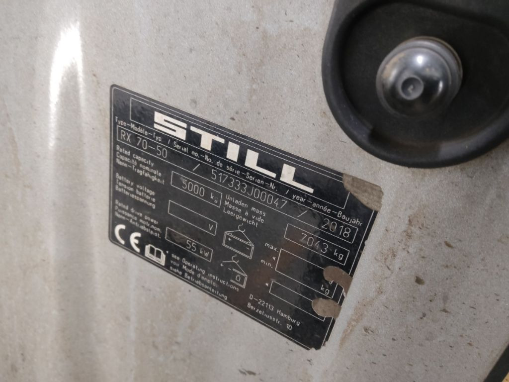Still RX70-50 - Diesel forklift: picture 5 Still RX70-50 - Diesel forklift: picture 5