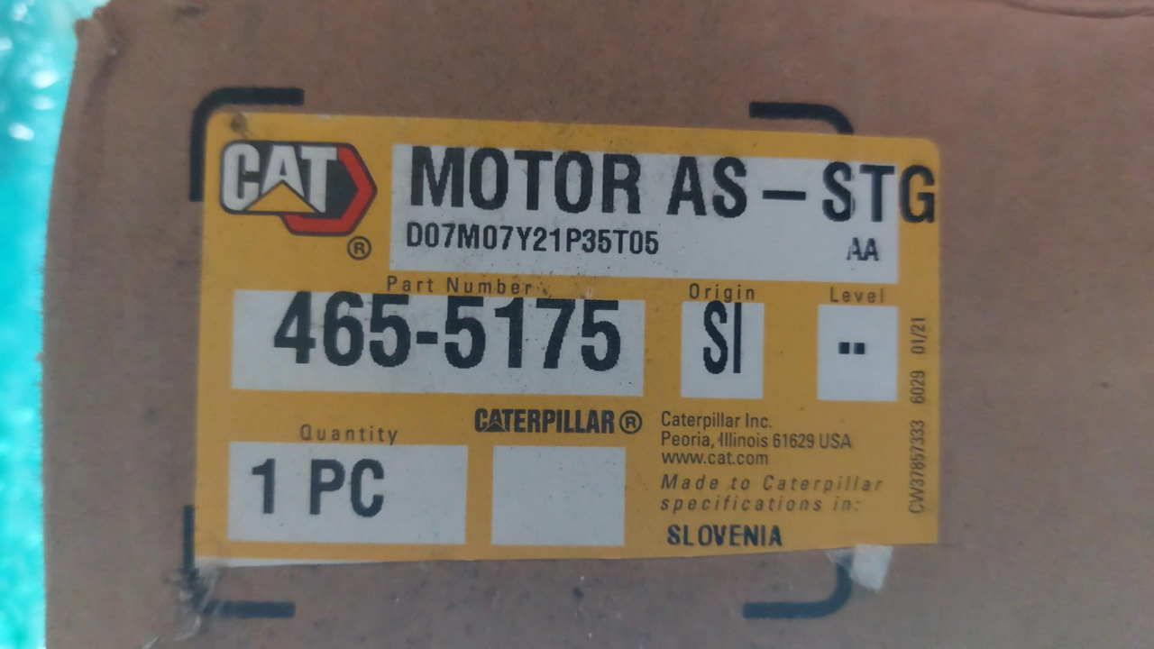 CATERPILLAR 20R-4762 - Starter for Compact track loader: picture 2 CATERPILLAR 20R-4762 - Starter for Compact track loader: picture 2