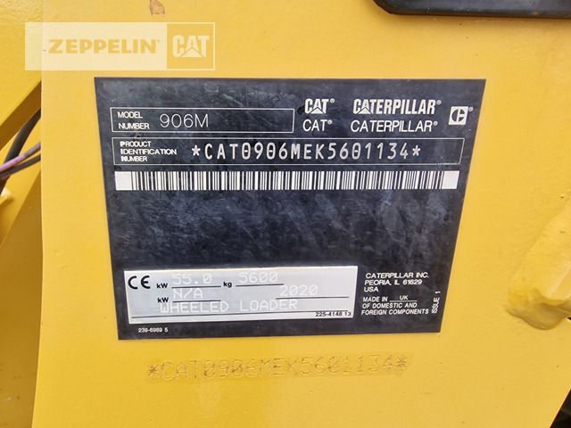 Cat 906M - Wheel loader: picture 2 Cat 906M - Wheel loader: picture 2