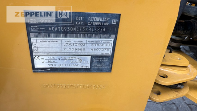 Cat 930M - Wheel loader: picture 5 Cat 930M - Wheel loader: picture 5