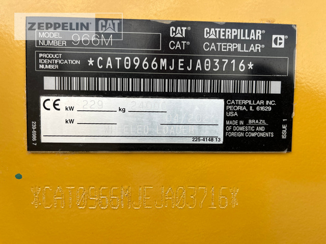 Cat 966M - Wheel loader: picture 2 Cat 966M - Wheel loader: picture 2