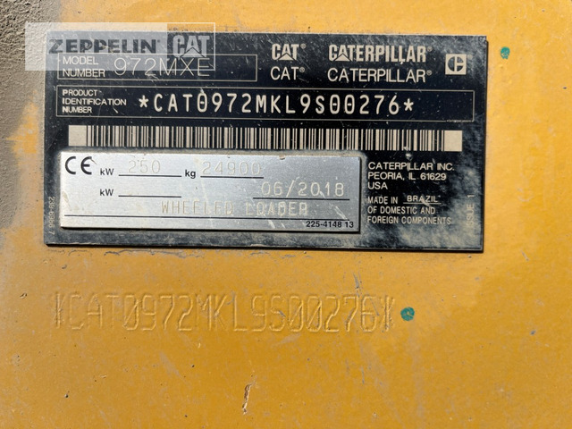 Cat 972MXE - Wheel loader: picture 2 Cat 972MXE - Wheel loader: picture 2