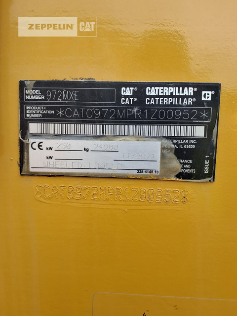 Cat 972MXE - Wheel loader: picture 2 Cat 972MXE - Wheel loader: picture 2
