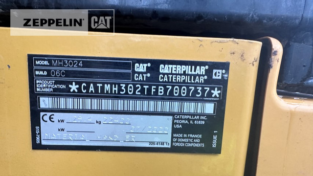 Cat MH3024-06C - Waste/ Industry handler: picture 5 Cat MH3024-06C - Waste/ Industry handler: picture 5