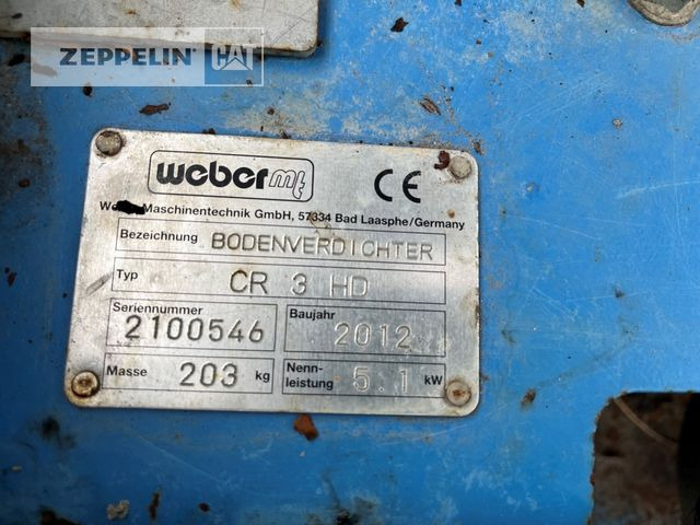 Weber CR-3HD - Vibratory plate: picture 2 Weber CR-3HD - Vibratory plate: picture 2