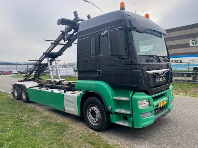 MAN TGS 26.440 met VDL containersysteem , manuel, weinig km - Cable system truck: picture 2 MAN TGS 26.440 met VDL containersysteem , manuel, weinig km - Cable system truck: picture 2