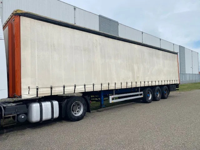 Pacton schuifzeil, 3 asser, SAF , luchtvering, trommelremmen - Curtainsider semi-trailer: picture 1 Pacton schuifzeil, 3 asser, SAF , luchtvering, trommelremmen - Curtainsider semi-trailer: picture 1