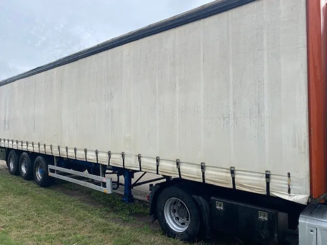 Pacton schuifzeil, 3 asser, SAF , luchtvering, trommelremmen - Curtainsider semi-trailer: picture 2 Pacton schuifzeil, 3 asser, SAF , luchtvering, trommelremmen - Curtainsider semi-trailer: picture 2