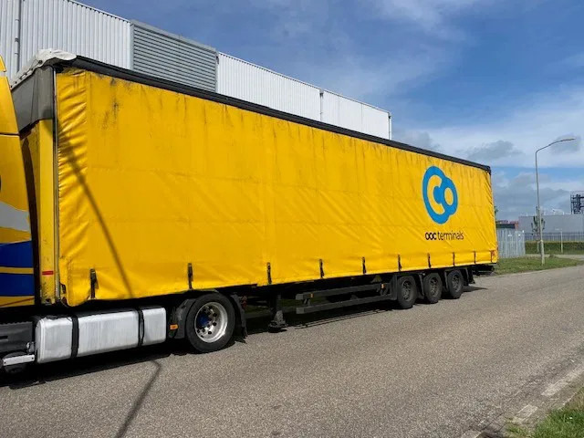 Schmitz Cargobull mega schuifzeil 102 cub , schade, evt met volvo fh 460 mega - Closed box semi-trailer: picture 1 Schmitz Cargobull mega schuifzeil 102 cub , schade, evt met volvo fh 460 mega - Closed box semi-trailer: picture 1
