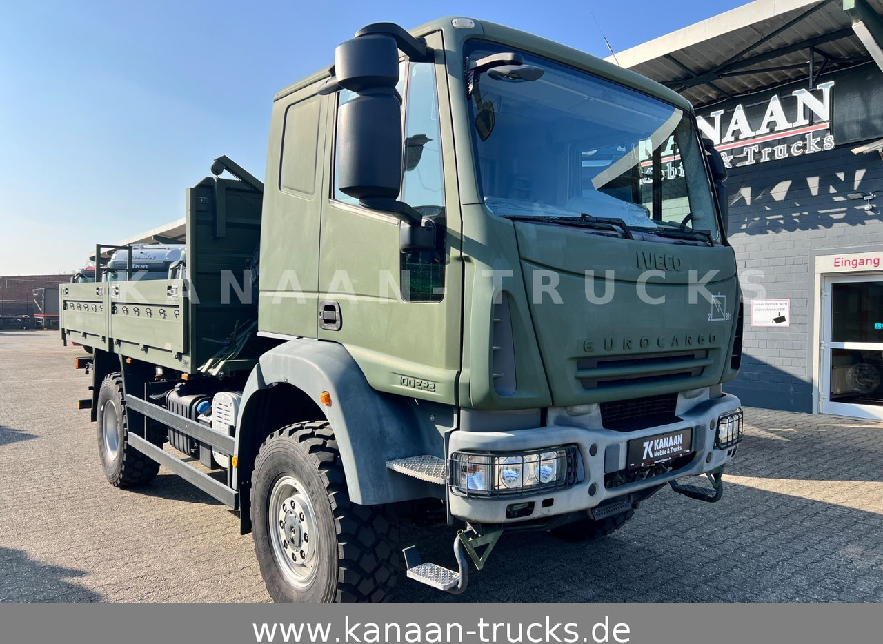Iveco ML100E22WM-BW 4x4 Miltär Camper Exped 8.670Km - Dropside/ Flatbed truck: picture 1 Iveco ML100E22WM-BW 4x4 Miltär Camper Exped 8.670Km - Dropside/ Flatbed truck: picture 1