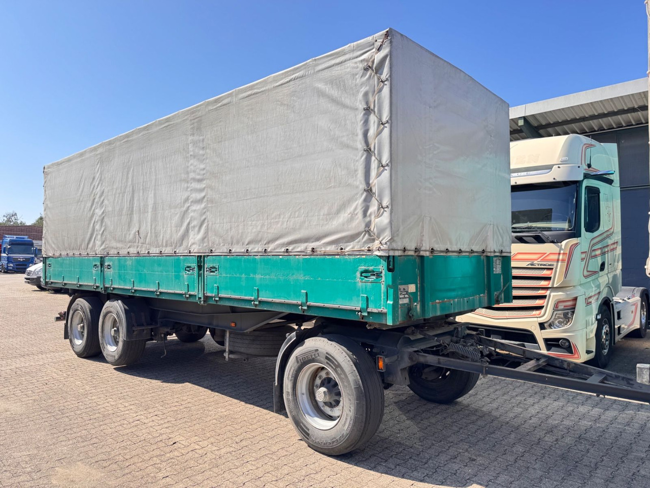 KUMMLIN 3-Achs Getreide Kipper 3 Seiten Liftachs - Tipper trailer: picture 2 KUMMLIN 3-Achs Getreide Kipper 3 Seiten Liftachs - Tipper trailer: picture 2