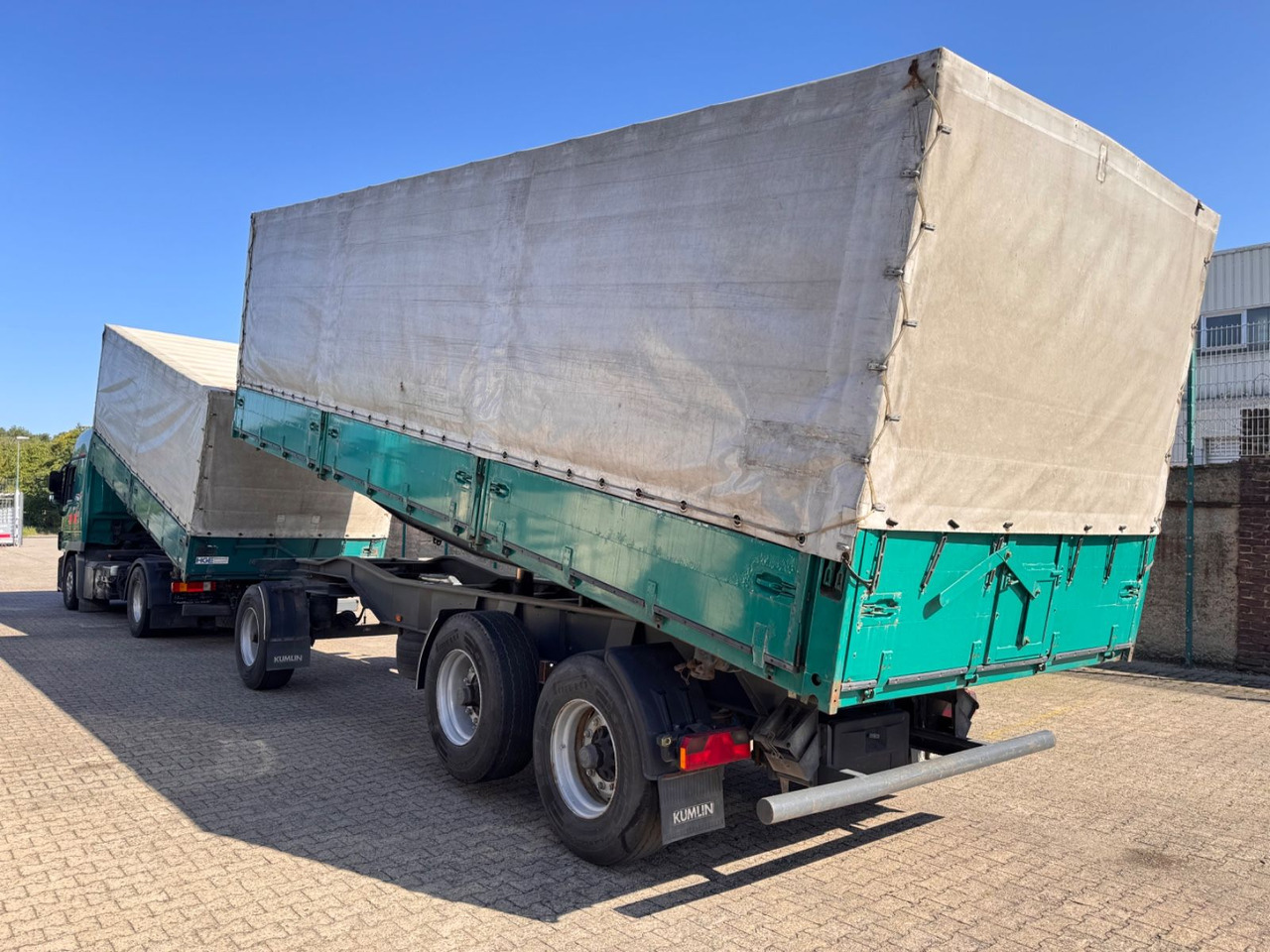 KUMMLIN 3-Achs Getreide Kipper 3 Seiten Liftachs - Tipper trailer: picture 1 KUMMLIN 3-Achs Getreide Kipper 3 Seiten Liftachs - Tipper trailer: picture 1