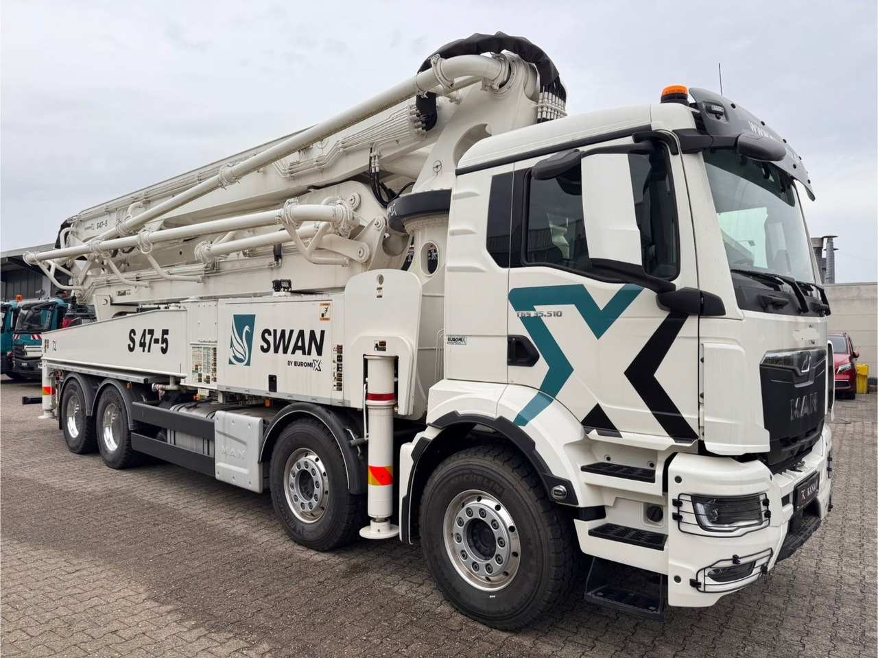 MAN 35.510 TGS Betonpumpe S47-5 47meter NEW - Concrete pump truck: picture 2 MAN 35.510 TGS Betonpumpe S47-5 47meter NEW - Concrete pump truck: picture 2
