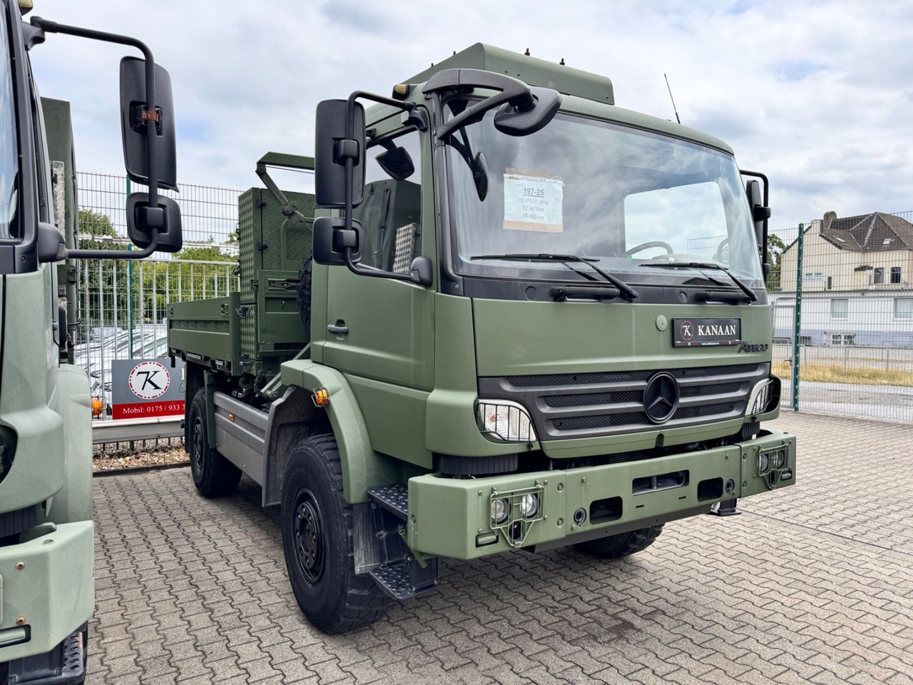 Mercedes-Benz 1018 Atego 4x4 Allrad Camper - Flatbed van: picture 1 Mercedes-Benz 1018 Atego 4x4 Allrad Camper - Flatbed van: picture 1
