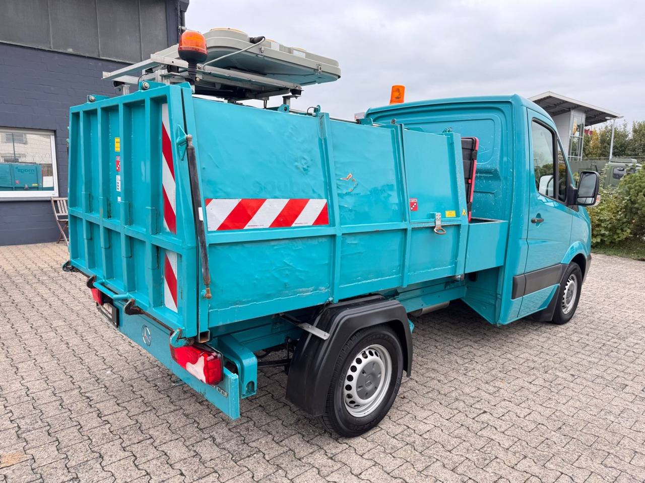 Mercedes-Benz 313 CDI Sprinter II Bertsche Müllwagen Tafel - Garbage truck: picture 5 Mercedes-Benz 313 CDI Sprinter II Bertsche Müllwagen Tafel - Garbage truck: picture 5